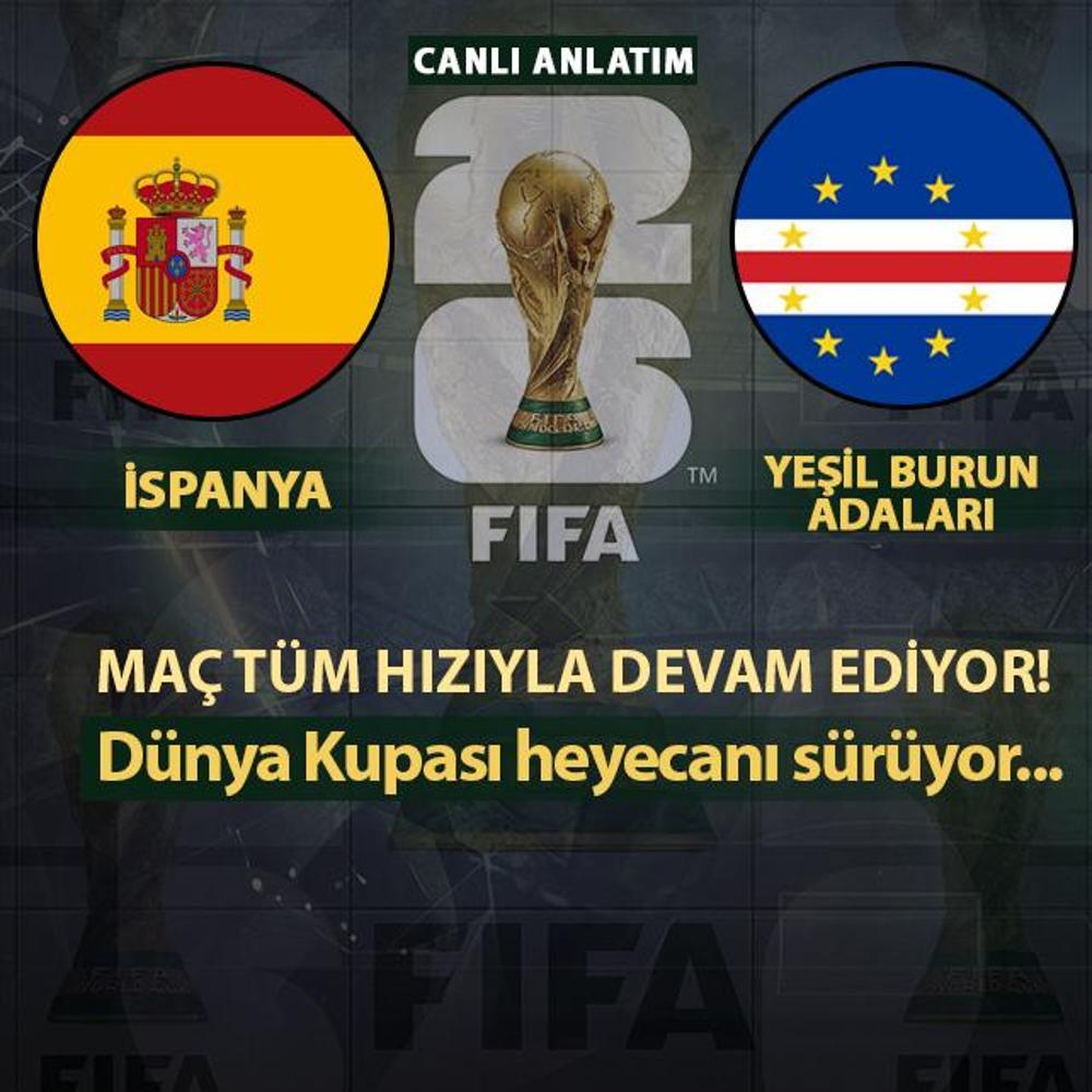 CANLI: �spanya - Ye�il Burun Adalar�