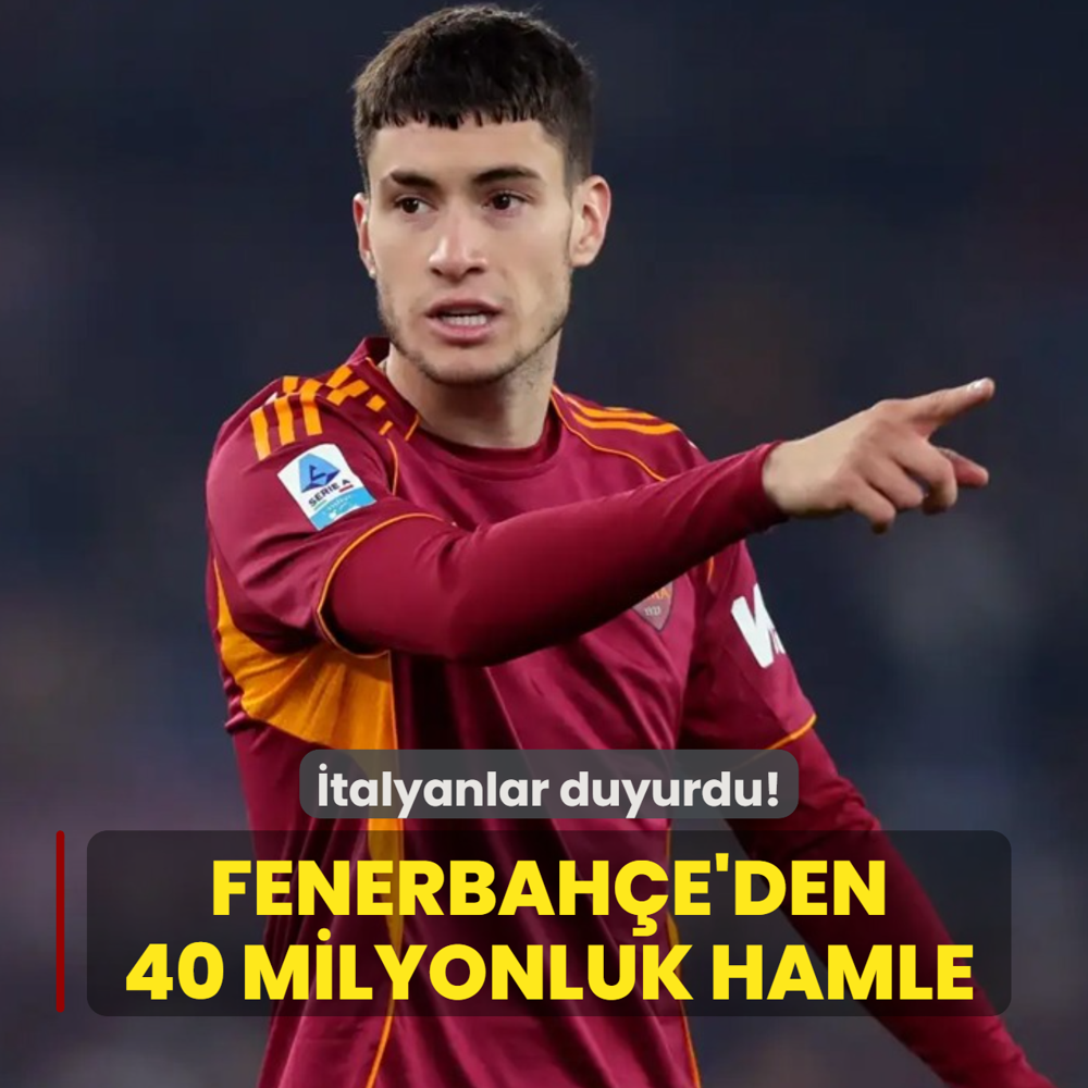 �talyanlar duyurdu! Fenerbah�e'den 40 milyon euroluk transfer