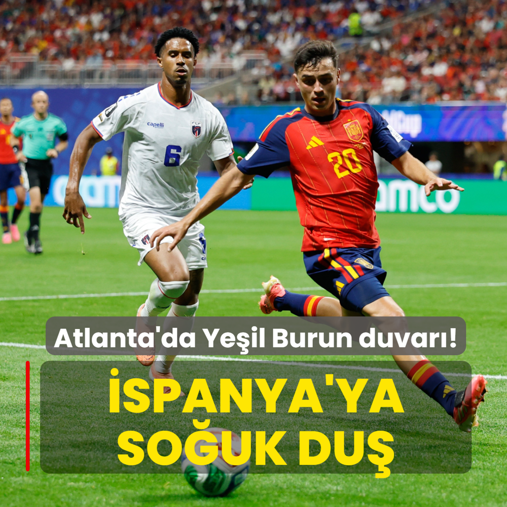 �spanya'ya so�uk du�! Atlanta'da Ye�il Burun duvar�