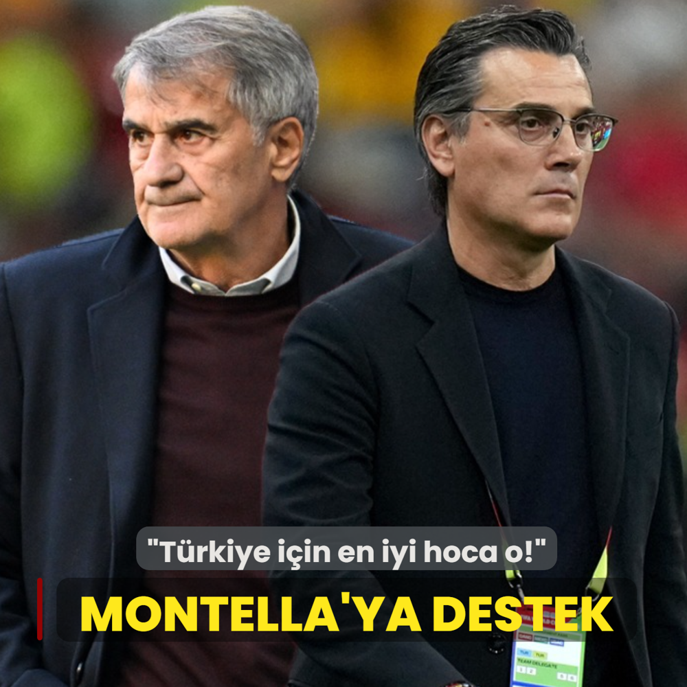 �enol G�ne�'ten Vincenzo Montella'ya destek! �T�rkiye i�in en iyi hoca o�