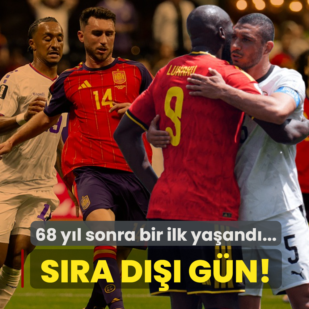 S�ra d��� g�n! D�nya Kupas�'nda 68 y�l sonra bir ilk ya�and�
