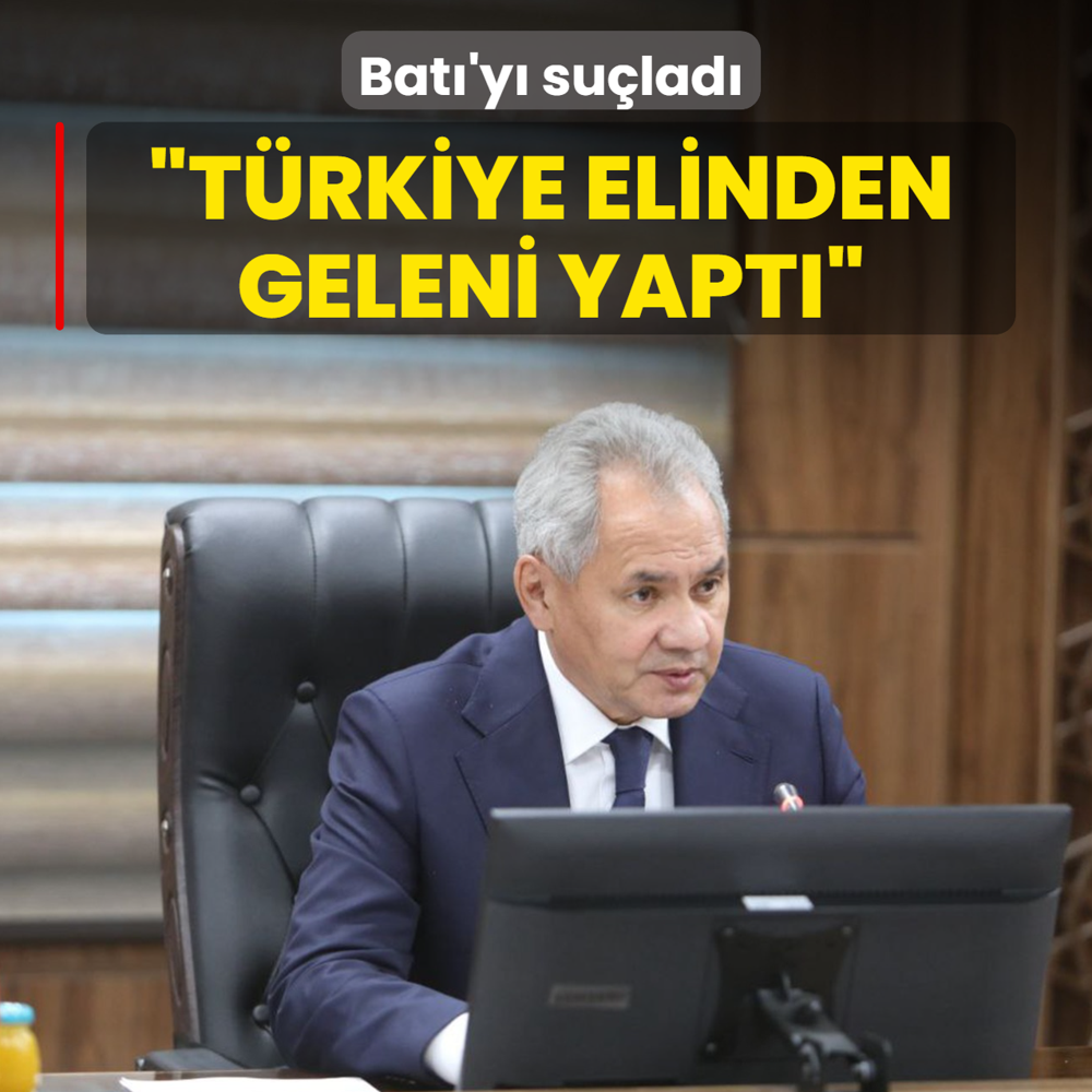 Bat�'y� su�lad�: T�rkiye elinden geleni yapt�