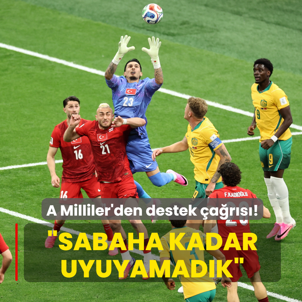 Bizim �ocuklar'dan destek �a�r�s�: Sabaha kadar uyuyamad�k!