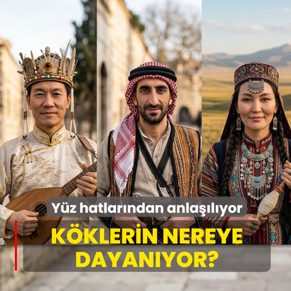 DNA testine gerek kalmad�: Y�z hatlar�n�zdan hangi k�kene ait oldu�unuz ortaya ��k�yor