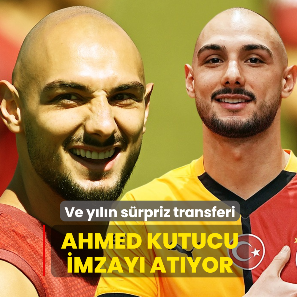 Ve y�l�n s�rpriz transferi! Ahmed Kutucu imzay� at�yor