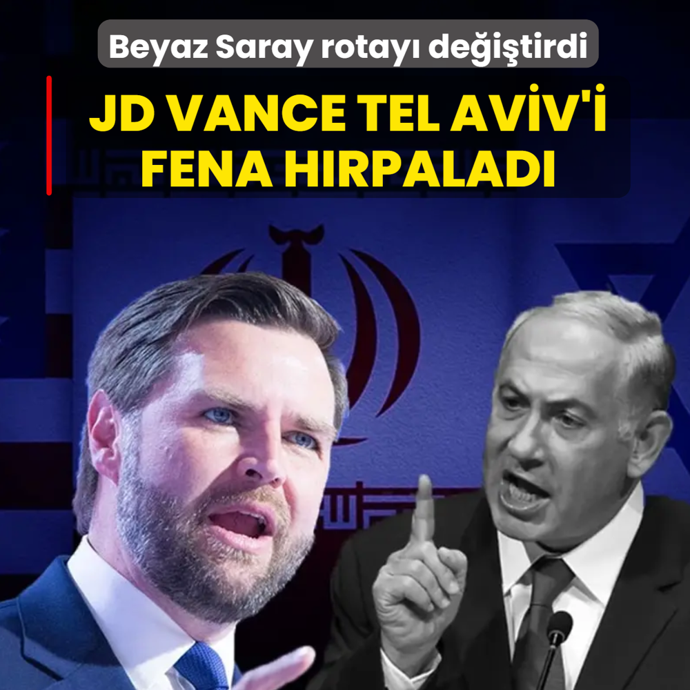 Beyaz Saray'dan �srail'e ayar: ABD Ba�kan Yard�mc�s� Vance Tel Aviv'i fena h�rpalad�