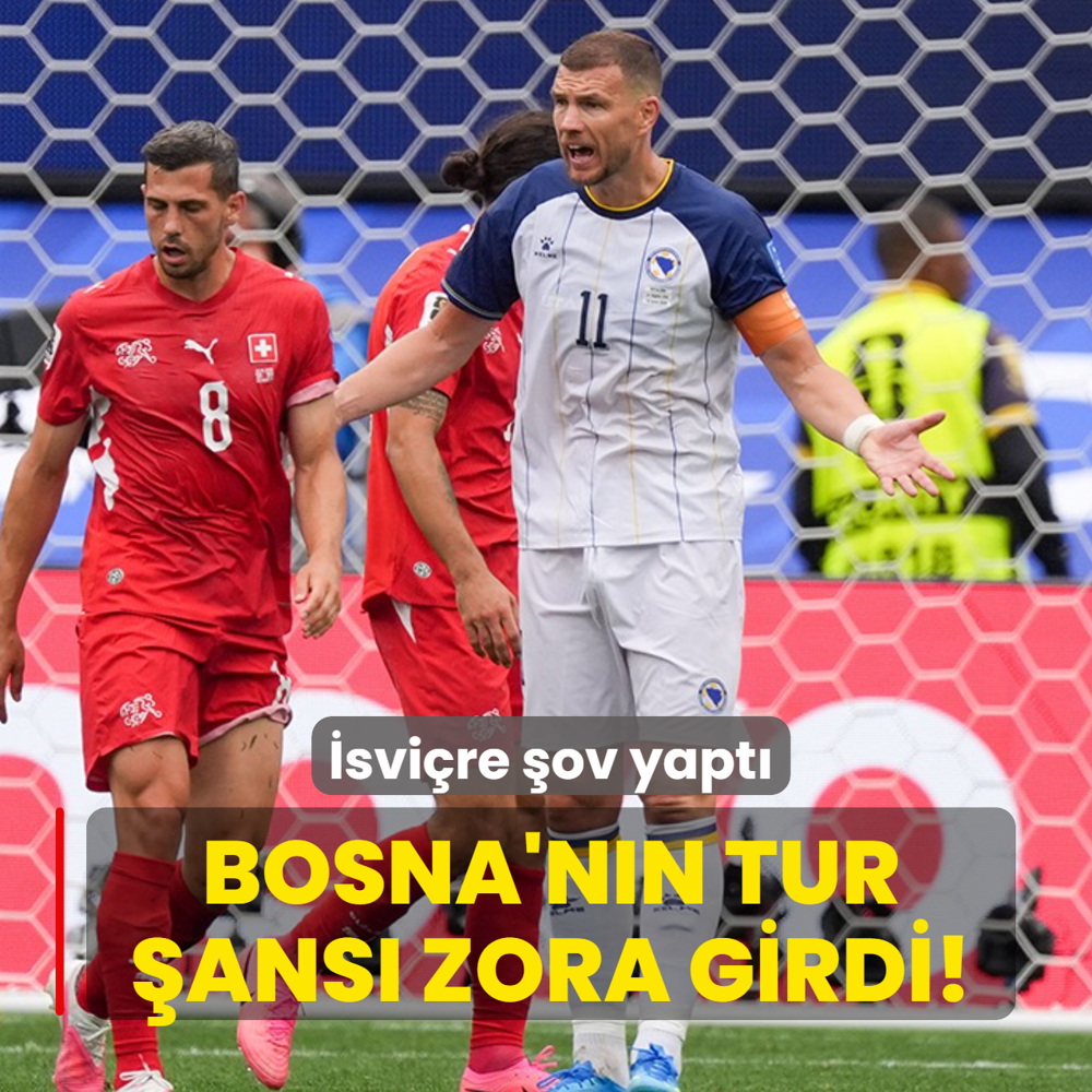 �svi�re �ov yapt�! Bosna'n�n tur �ans� zora girdi