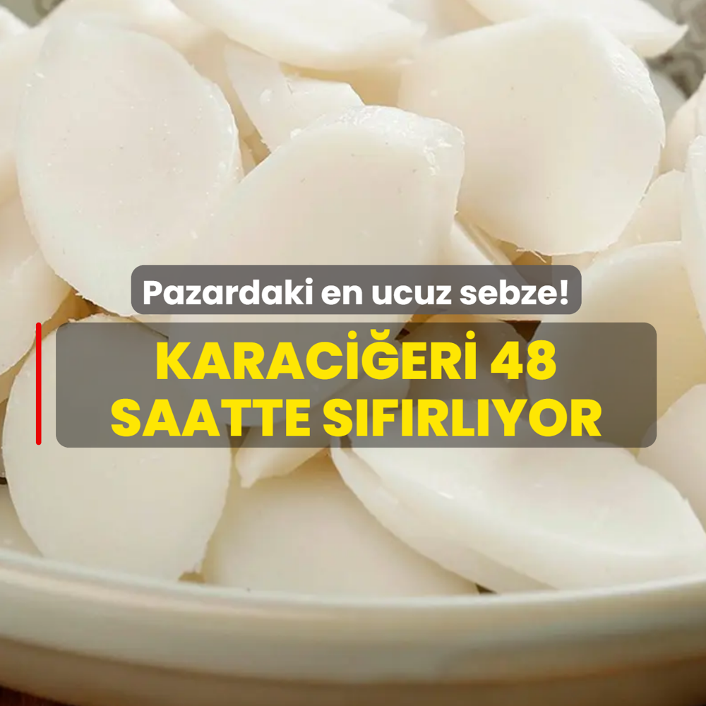 Pazardaki en ucuz sebze: Karaci�eri 48 saatte s�f�rl�yor, kimse y�z�ne bakm�yor