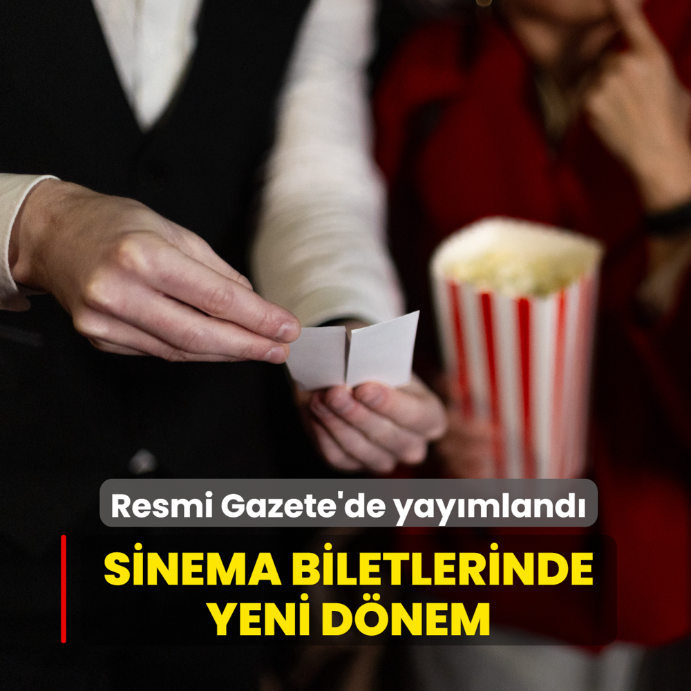 Sinema biletlerinde yeni d�nem