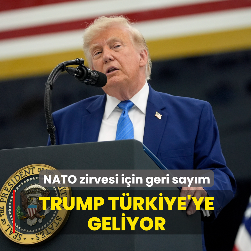 NATO zirvesi i�in geri say�m... Trump T�rkiye'ye geliyor!