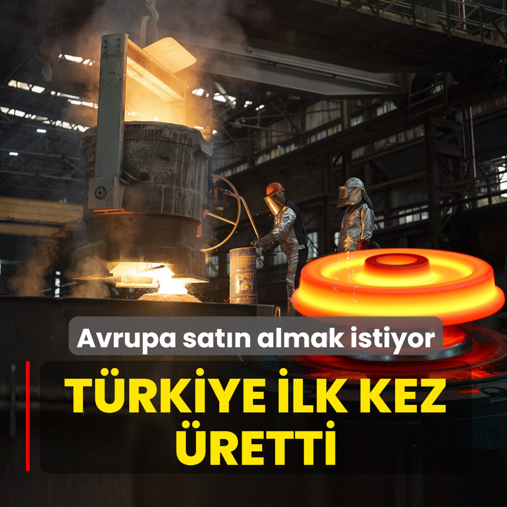 T�rkiye ilk kez �retti! Avrupa sat�n almak istiyor