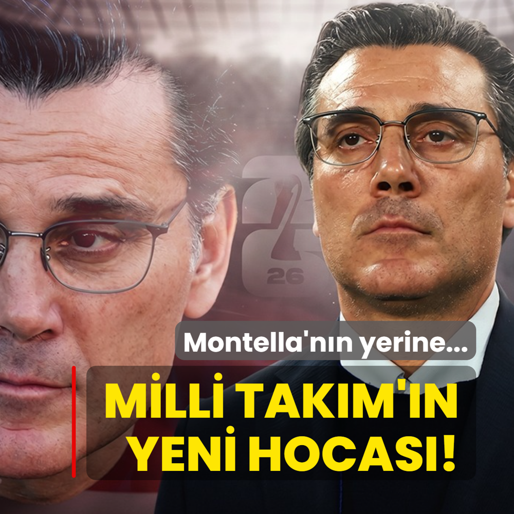 Milli Tak�m'�n yeni hocas�! Vincenzo Montella'n�n yerine...