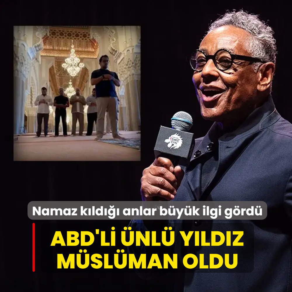 Breaking Bad'in y�ld�z� Giancarlo Esposito M�sl�man oldu!