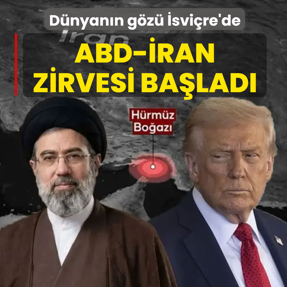 D�nyan�n g�z� �svi�re'de: ABD-�ran zirvesi ba�lad�