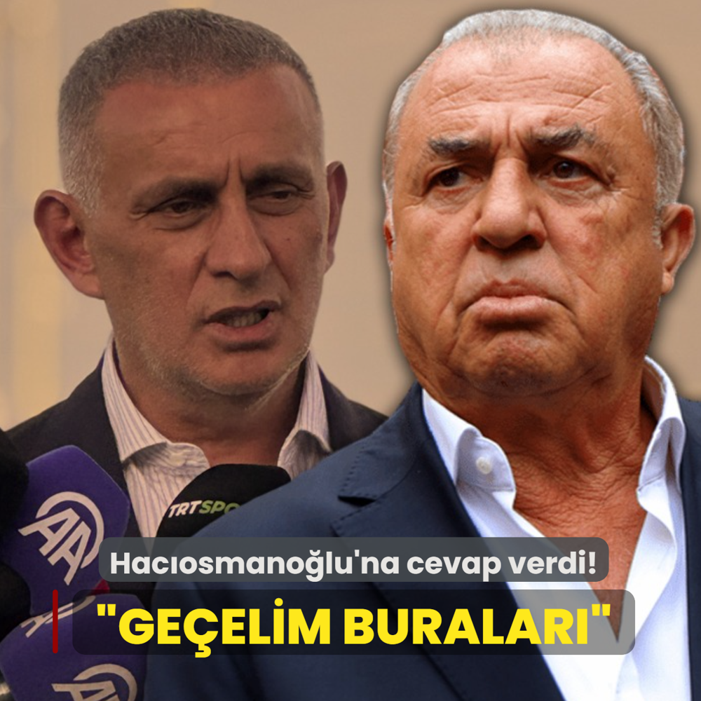 Fatih Terim'den �brahim Hac�osmano�lu'na cevap! �Ge�elim buralar��