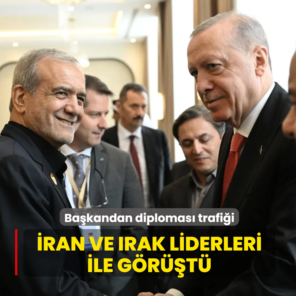 Ba�kandan diplomas� trafi�i... �ran ve Irak liderleri ile g�r��t�