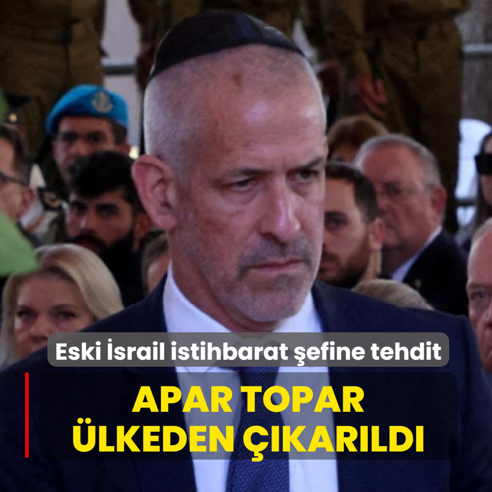 Eski �srail istihbarat �efine �ran tehdidi... Apar topar �lkeden ��kar�ld�