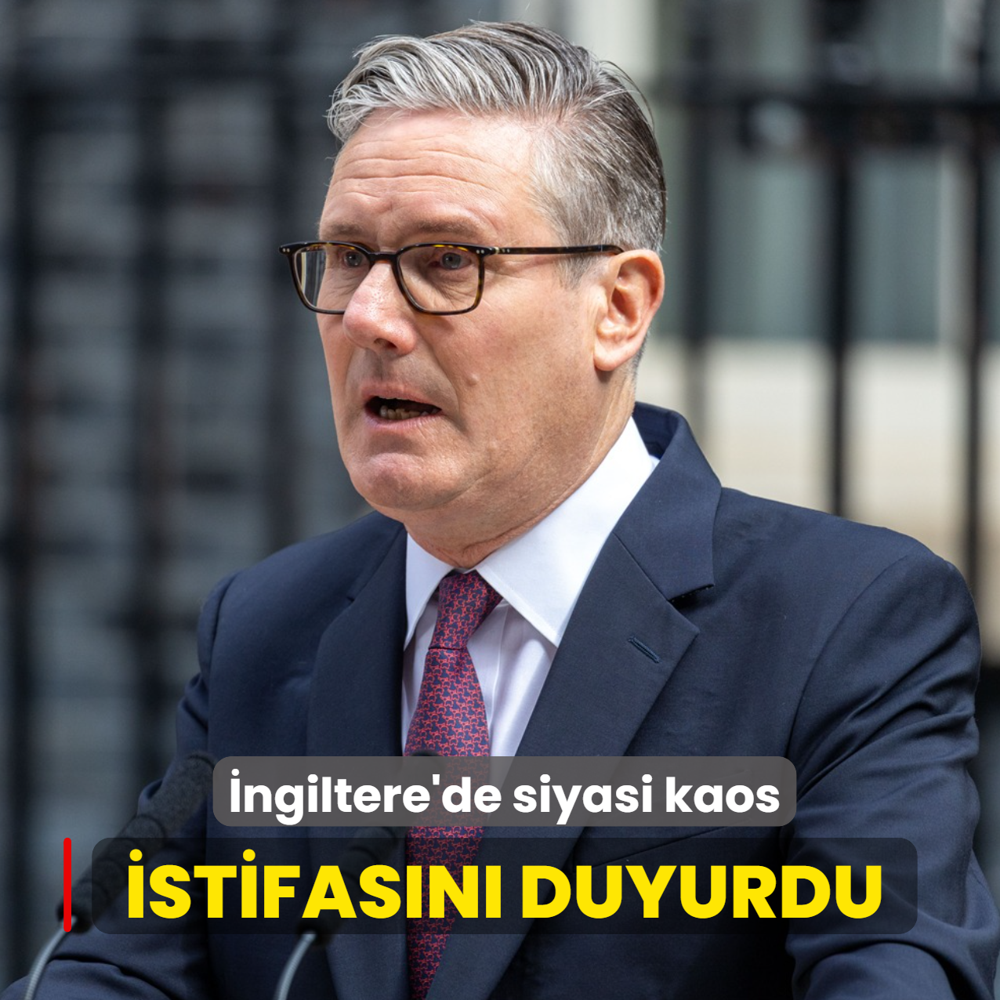 �ngiltere Ba�bakan� Starmer istifa etti
