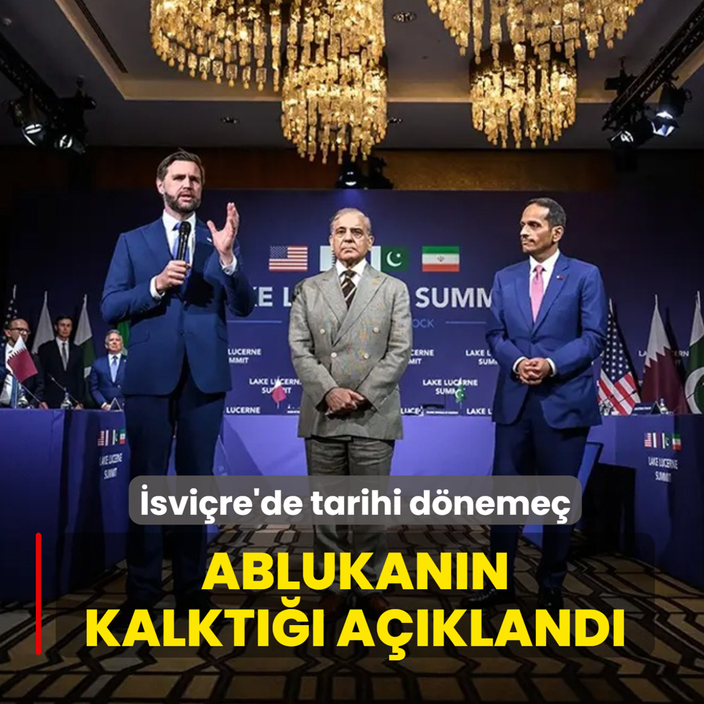 �svi�re'de tarihi d�neme�! Ablukan�n kalkt��� a��kland�