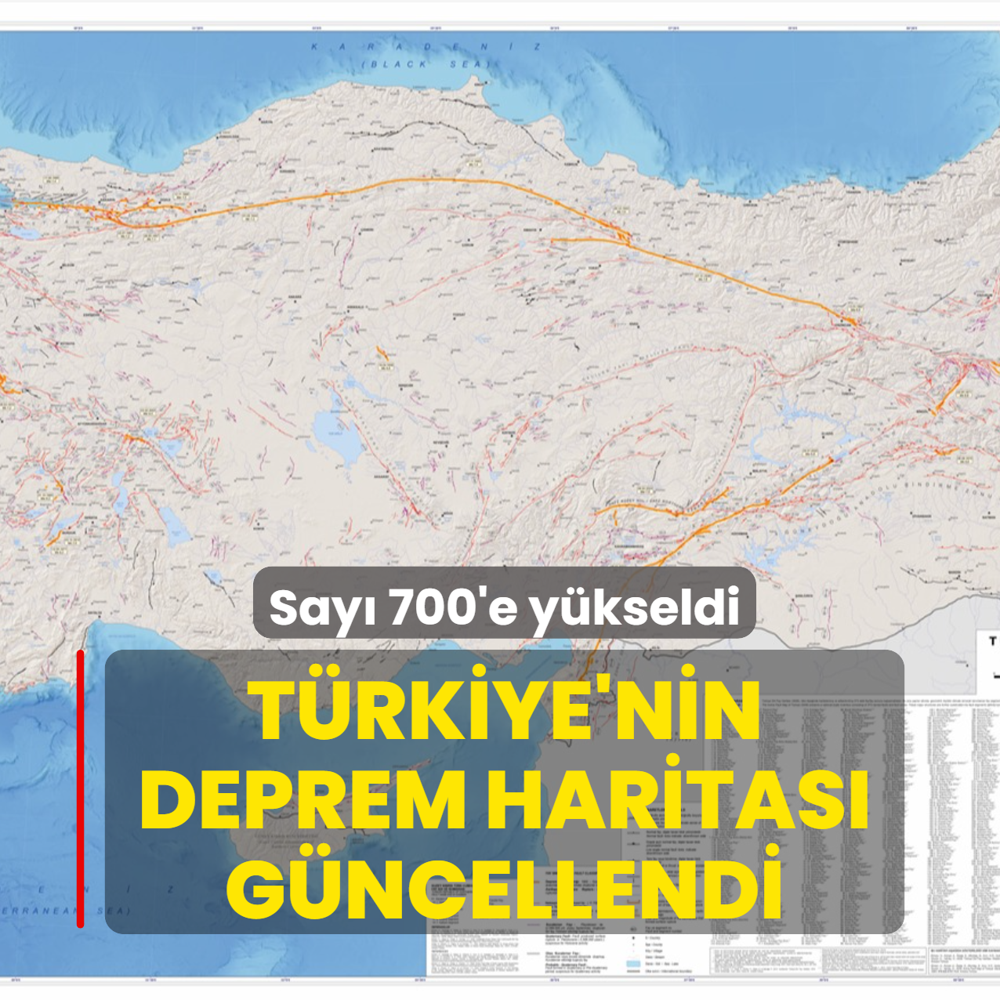 Say� 700'e y�kseldi! T�rkiye'nin deprem haritas� g�ncellendi