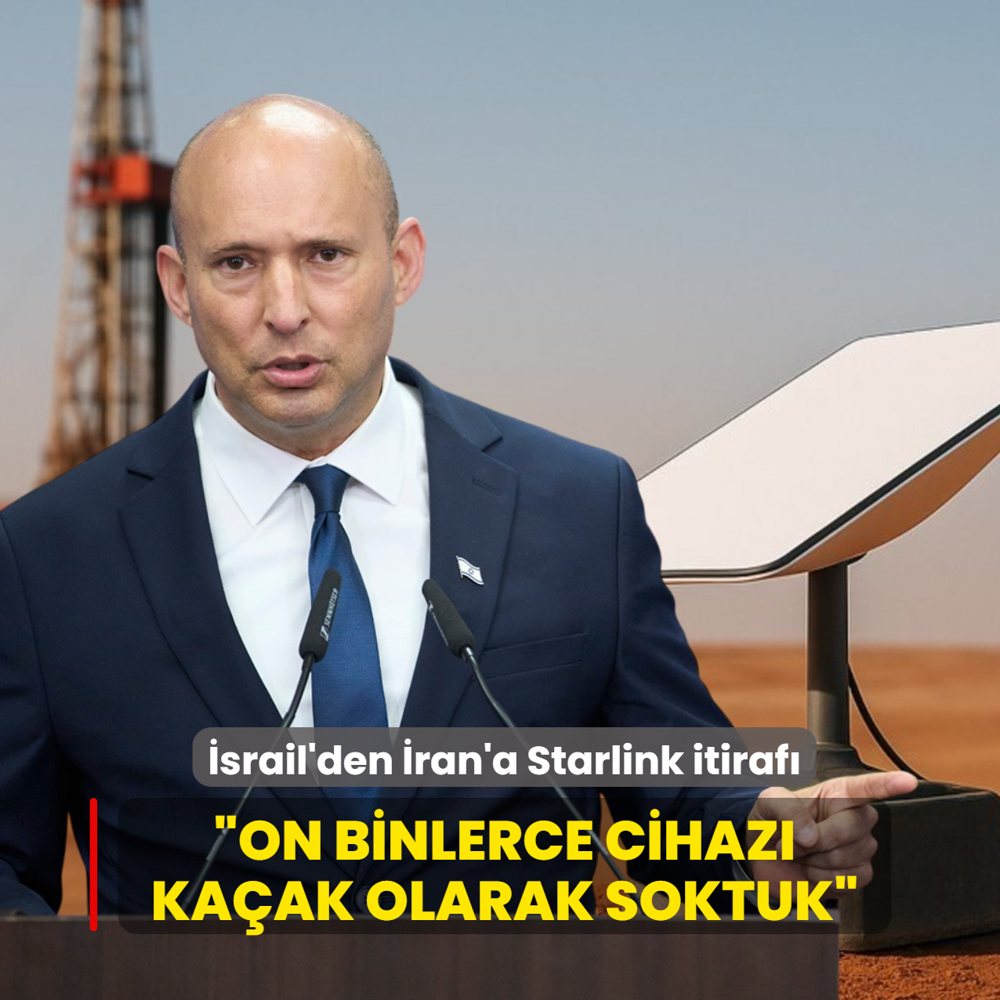 �srail'den Starlink itiraf�: �ran'a on binlerce cihaz� ka�ak olarak soktuk
