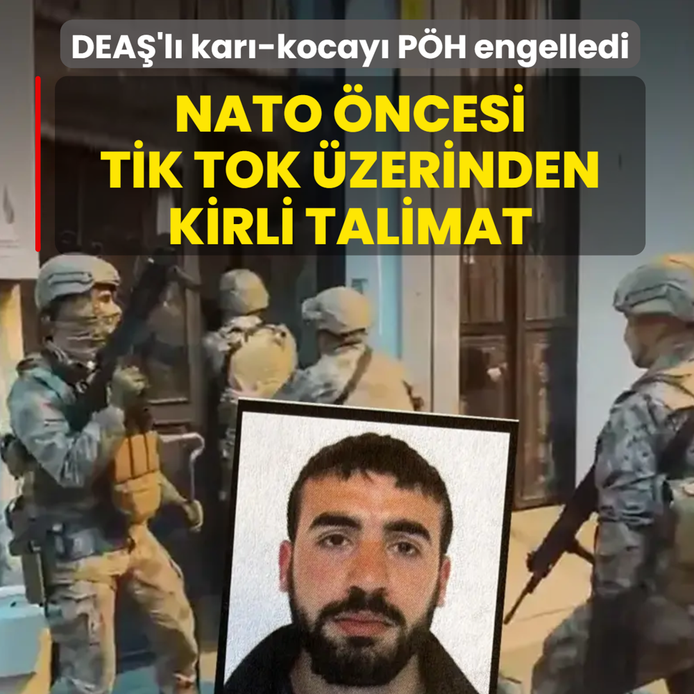 NATO �ncesi Tik Tok �zerinden talimat! DEA�'l� kar�-kocay� P�H engelledi