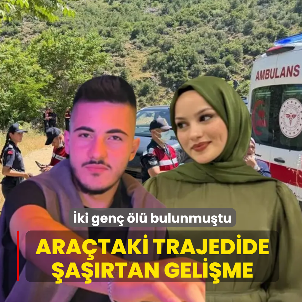 �ki gen� �l� bulunmu�tu! Ara�taki trajedide ��pheli iz yok
