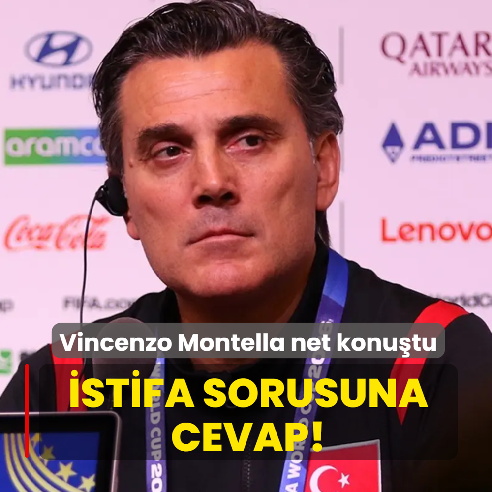 Vincenzo Montella net konu�tu! �stifa sorusuna cevap
