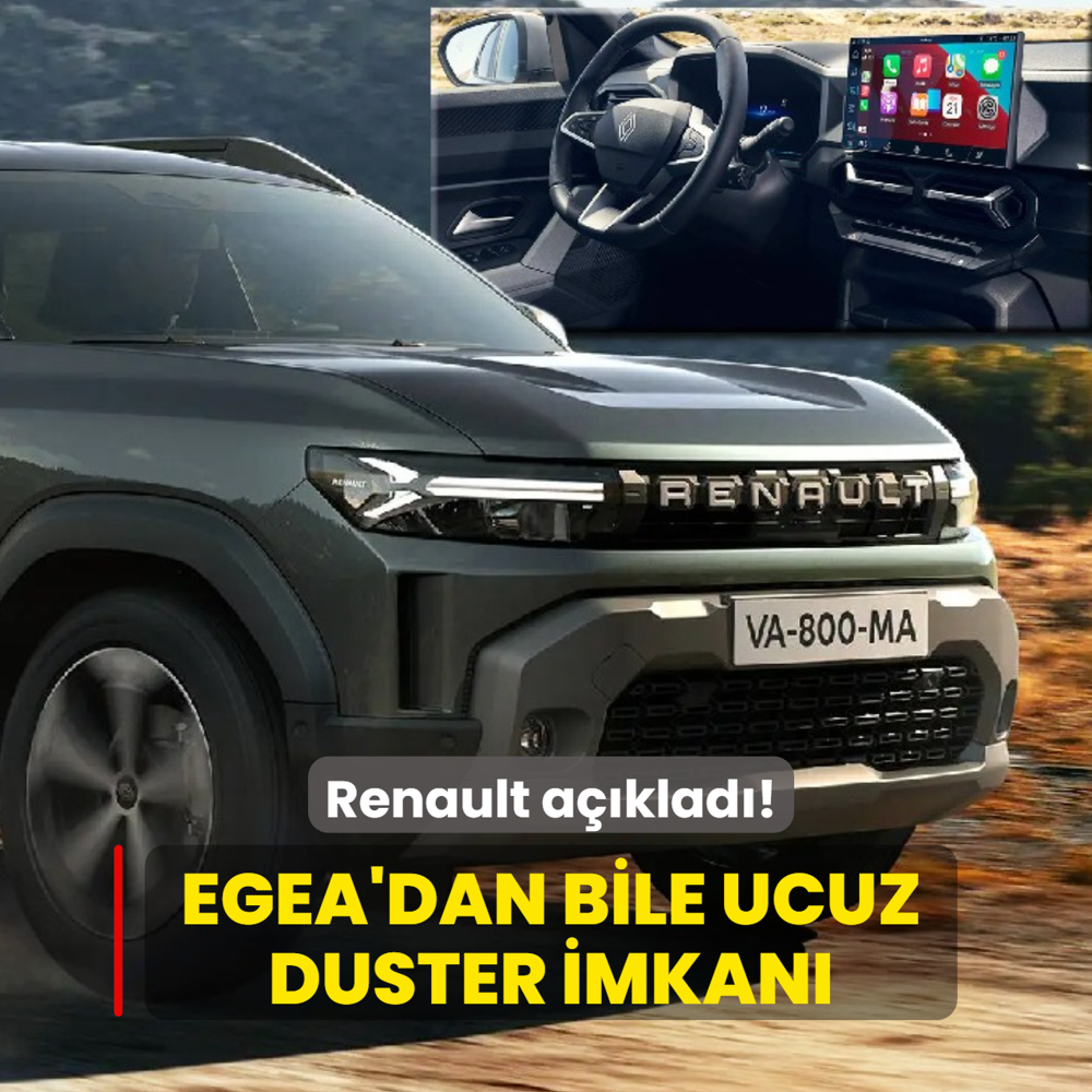 Renault a��klad�: Egea'dan bile ucuz Duster imkan�! S�f�r ara� alacaklar 2 kere d���n�yor