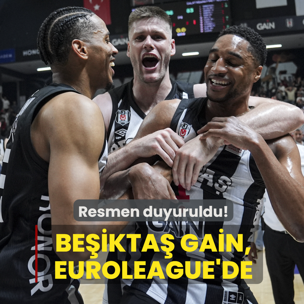 Resmen duyuruldu! Be�ikta� GA�N, EuroLeague'de