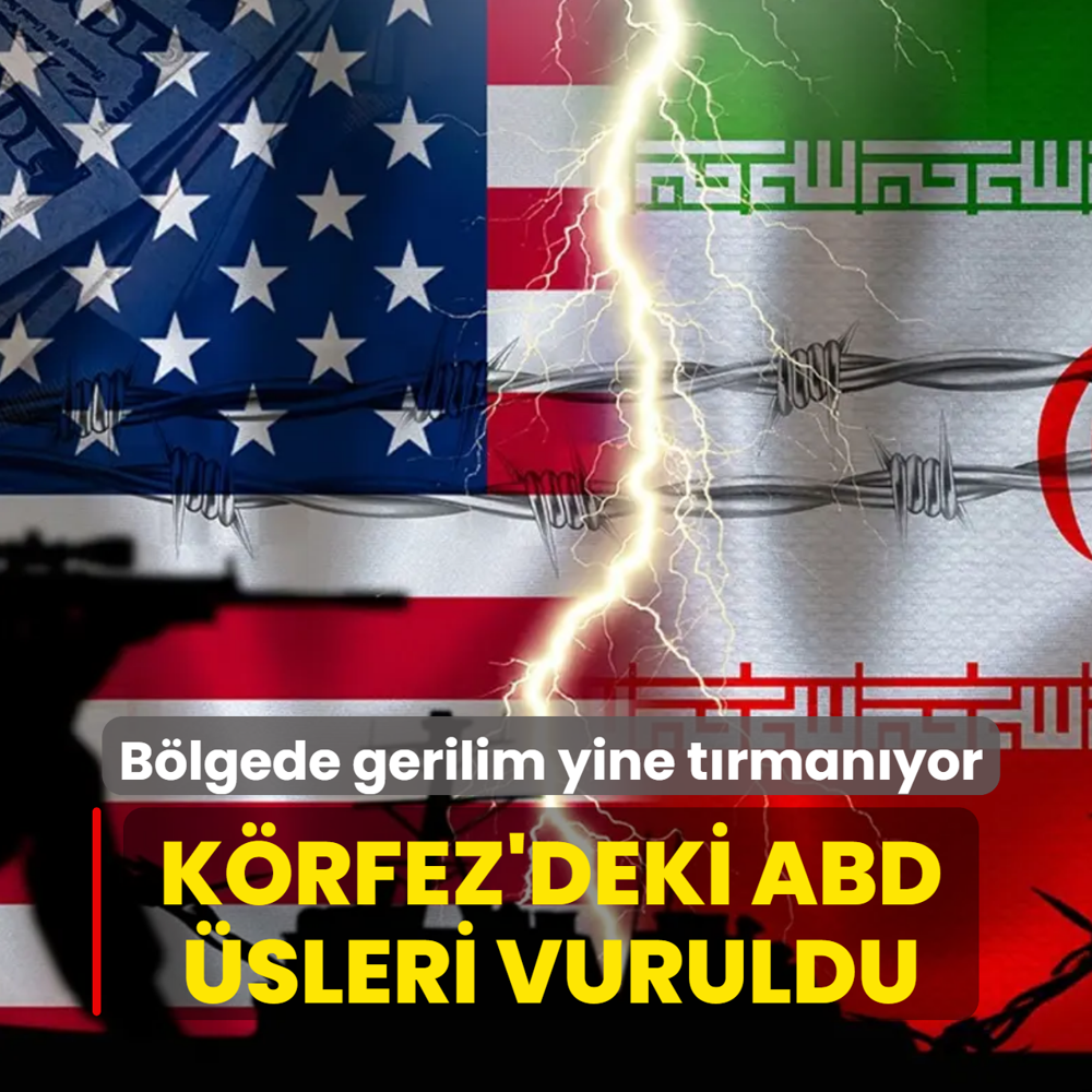 B�lgede gerilim yine t�rman�yor!  K�rfez'deki ABD �sleri vuruldu