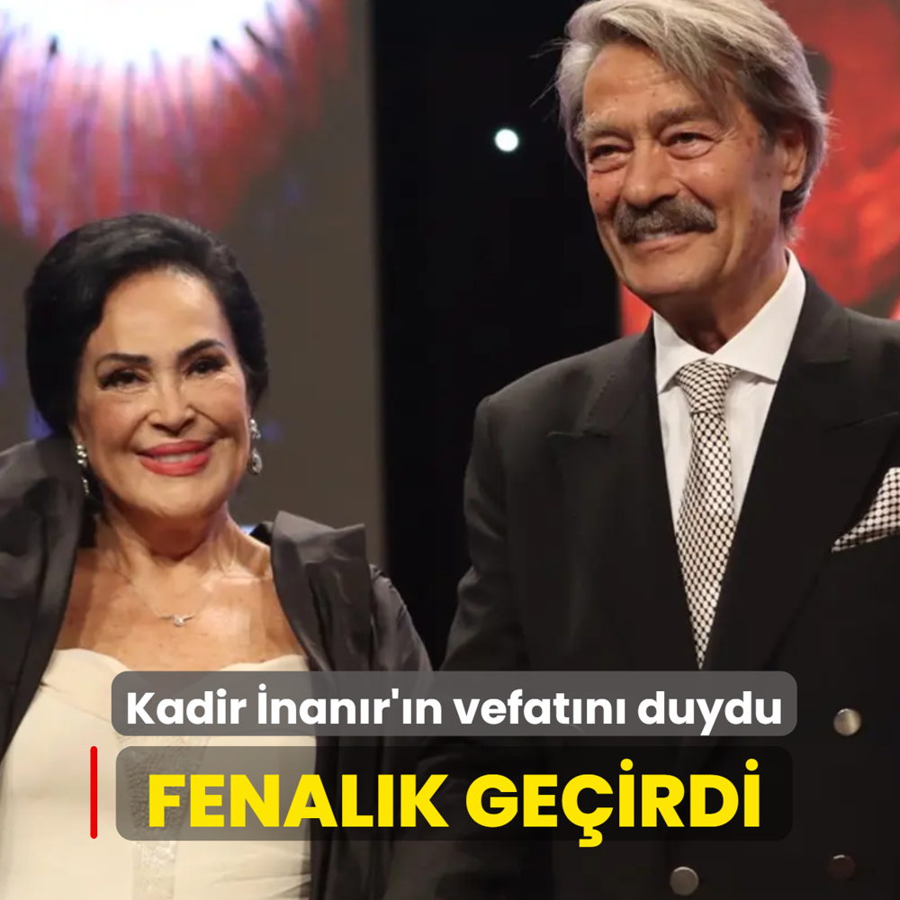 Kadir �nan�r'�n vefat�n� duydu, fenala�t�!