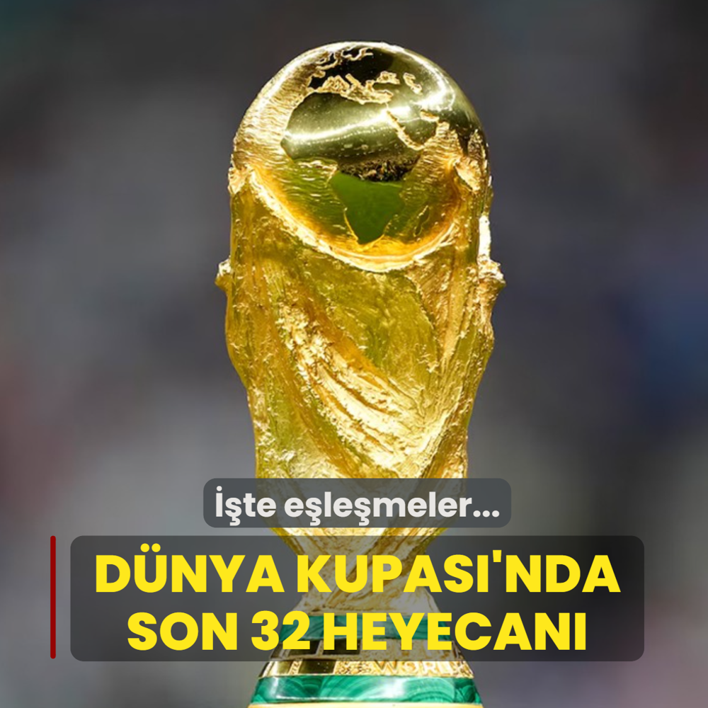 D�nya Kupas�'nda son 32 heyecan�! ��te e�le�meler...