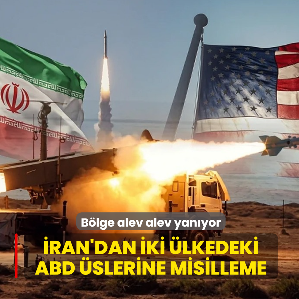 B�lge alev alev yan�yor! �ran'dan iki �lkedeki ABD �slerine misilleme