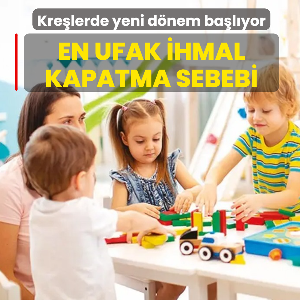 En ufak ihmal kapatma sebebi