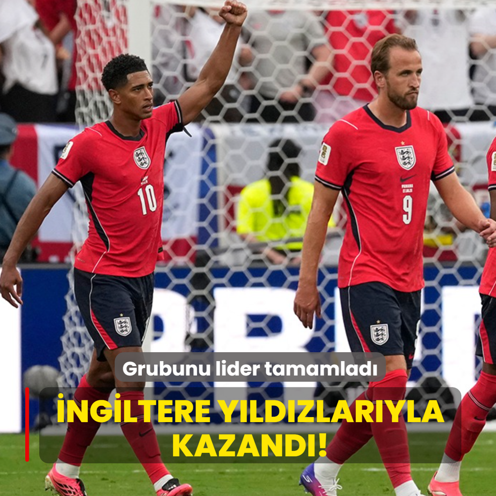 �ngiltere y�ld�zlar�yla kazand�! Grubunu lider tamamlad�