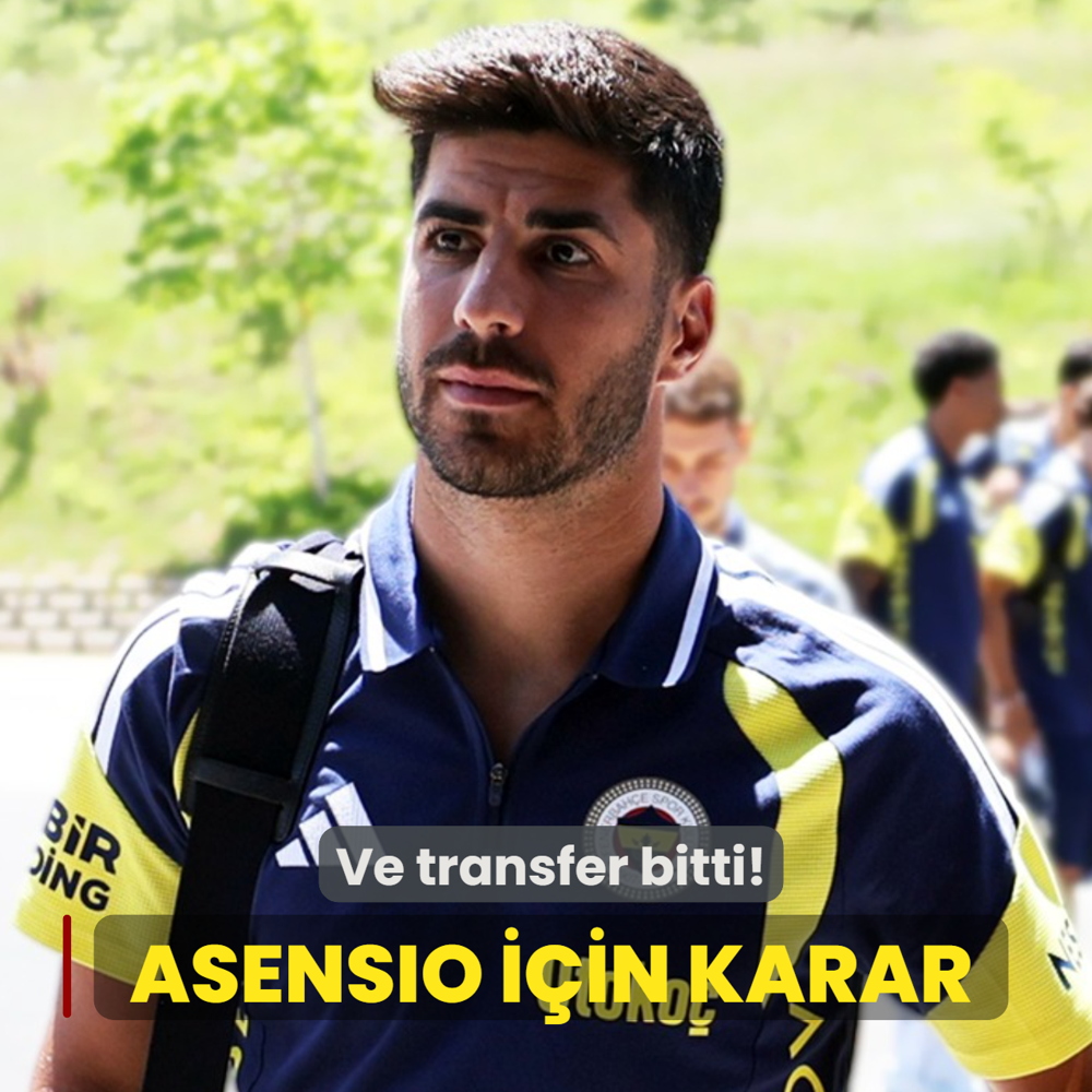 Ve transfer bitti! Marco Asensio resmen duyuruldu