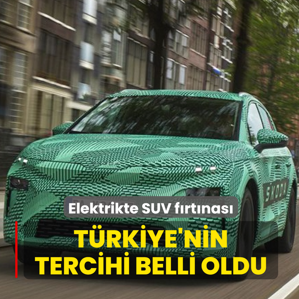 Her 10 elektriklinin 8'i SUV oldu