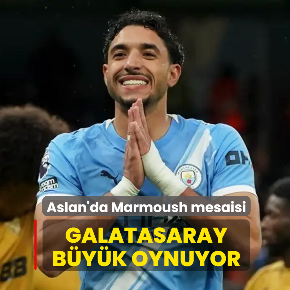 Aslan'da Marmoush mesaisi