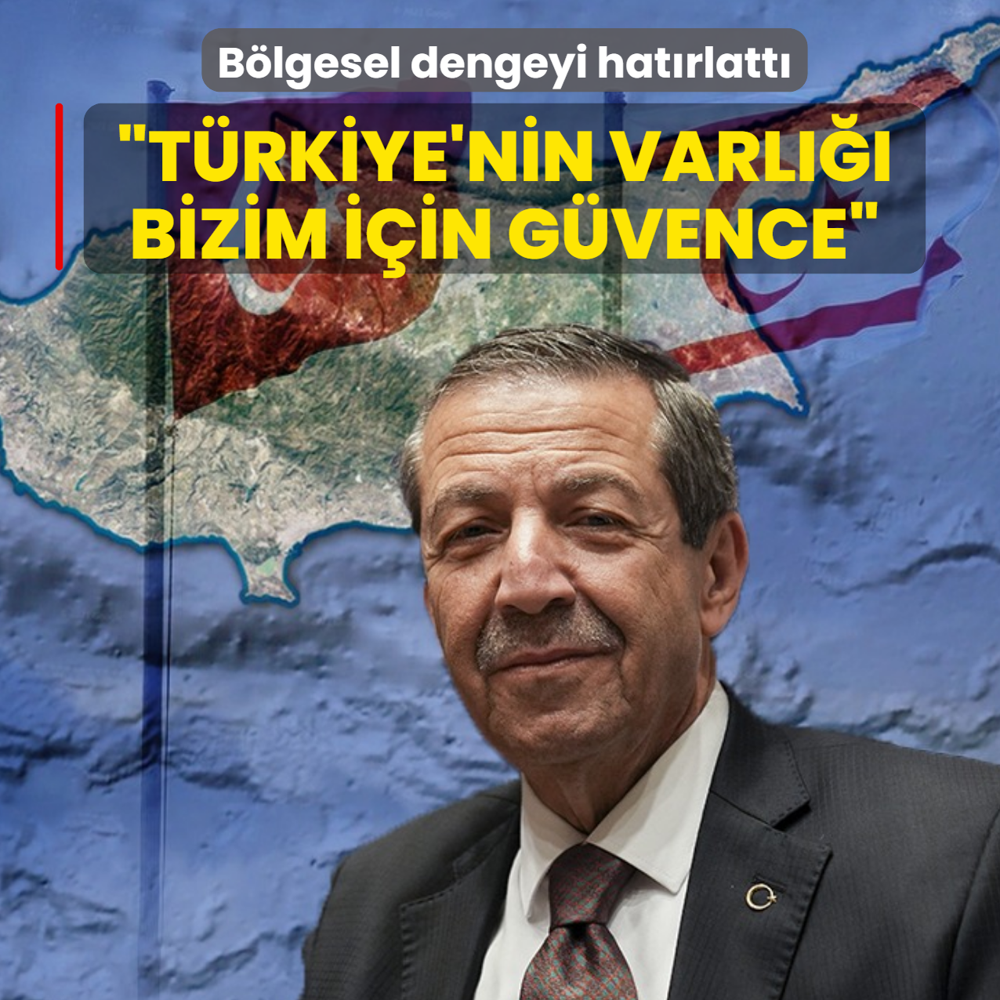 B�lgesel dengeyi hat�rlatt�: T�rk askerinin varl��� bizim i�in g�vence