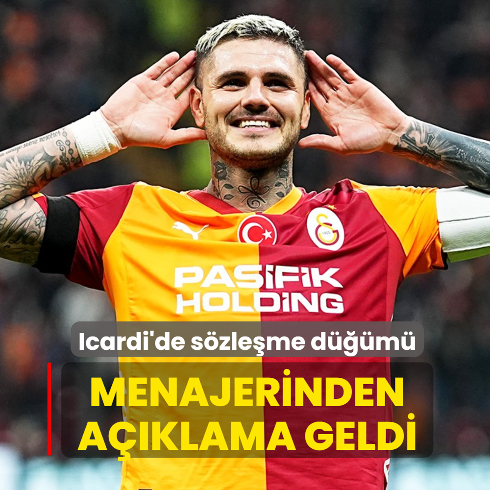 Icardi'de s�zle�me d���m�! Menajerinden a��klama geldi