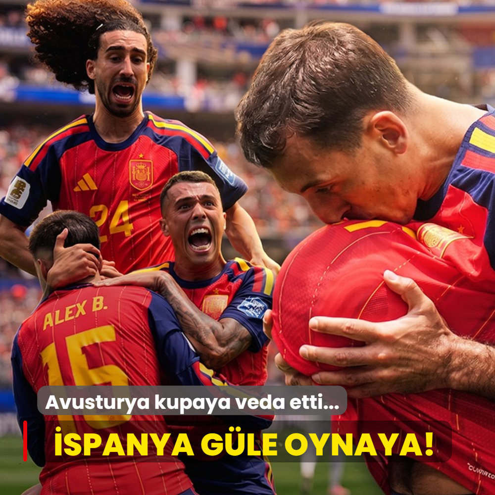 �spanya g�le oynaya! Avusturya kupaya veda etti...