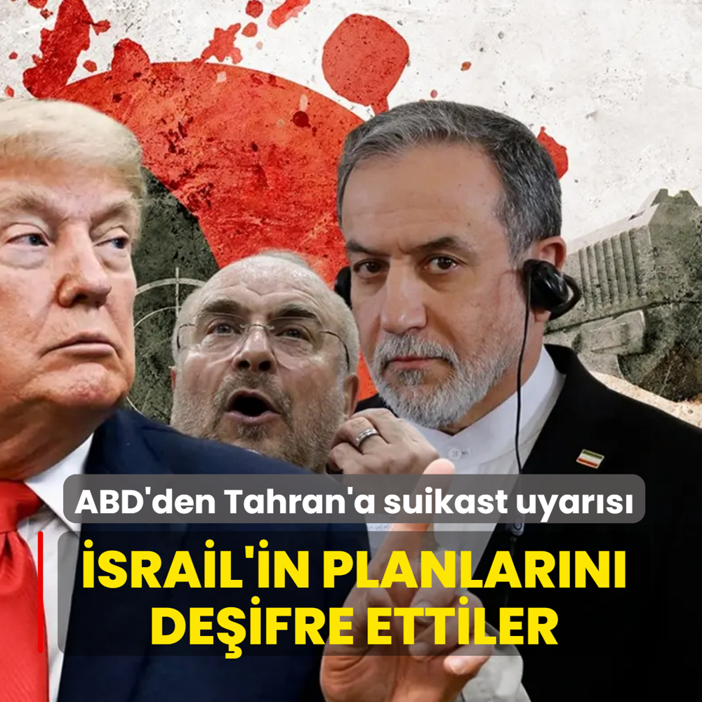 ABD'den Tahran'a suikast uyar�s�! �srail'in planlar�n� de�ifre ettiler