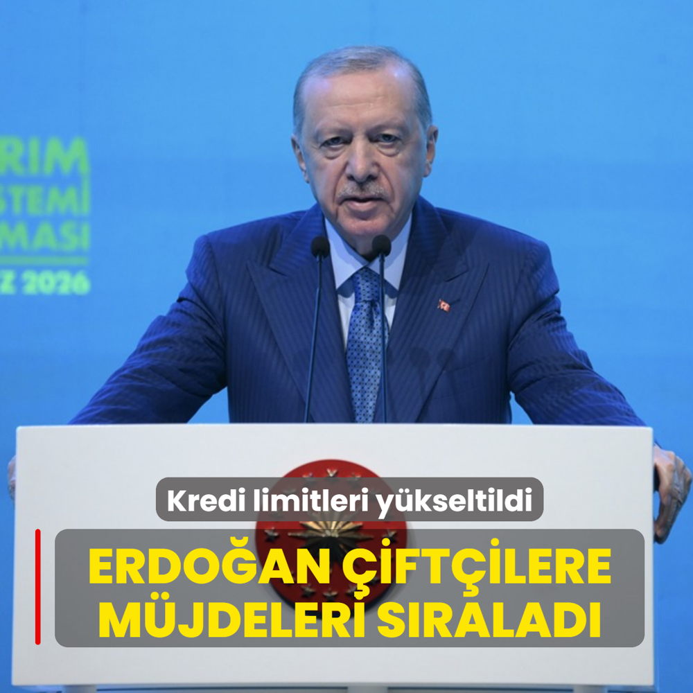 Kredi limitleri y�kseltildi! Ba�kan Erdo�an �ift�ilere m�jdeleri s�ralad�