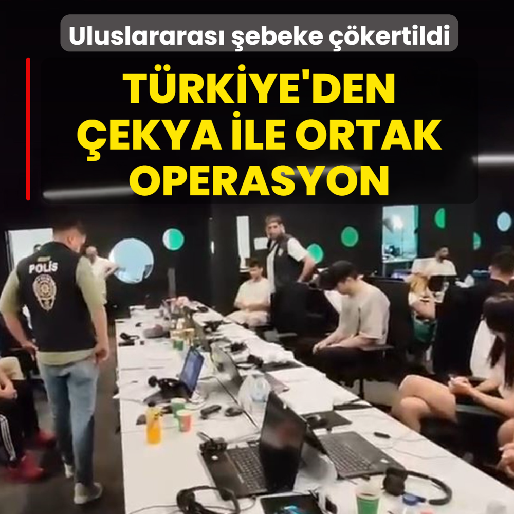 T�rkiye'den �ekya ile ortak operasyon!  Uluslararas� �ebeke ��kertildi