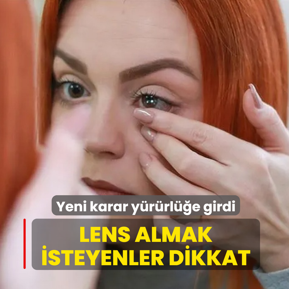 Yeni karar y�r�rl��e girdi! Lens almak isteyenler dikkat