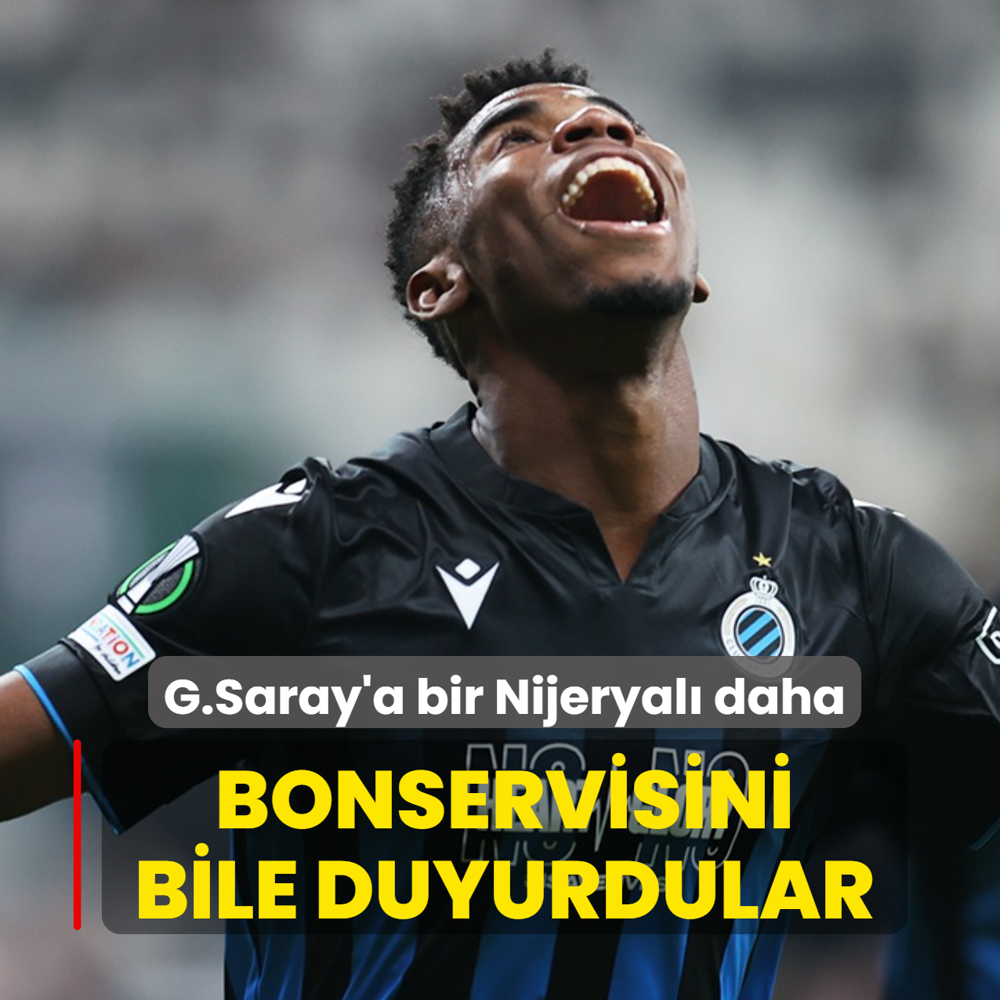 Galatasaray'a bir Nijeryal� daha! Raphael Onyedika'n�n bonservisini duyurdular