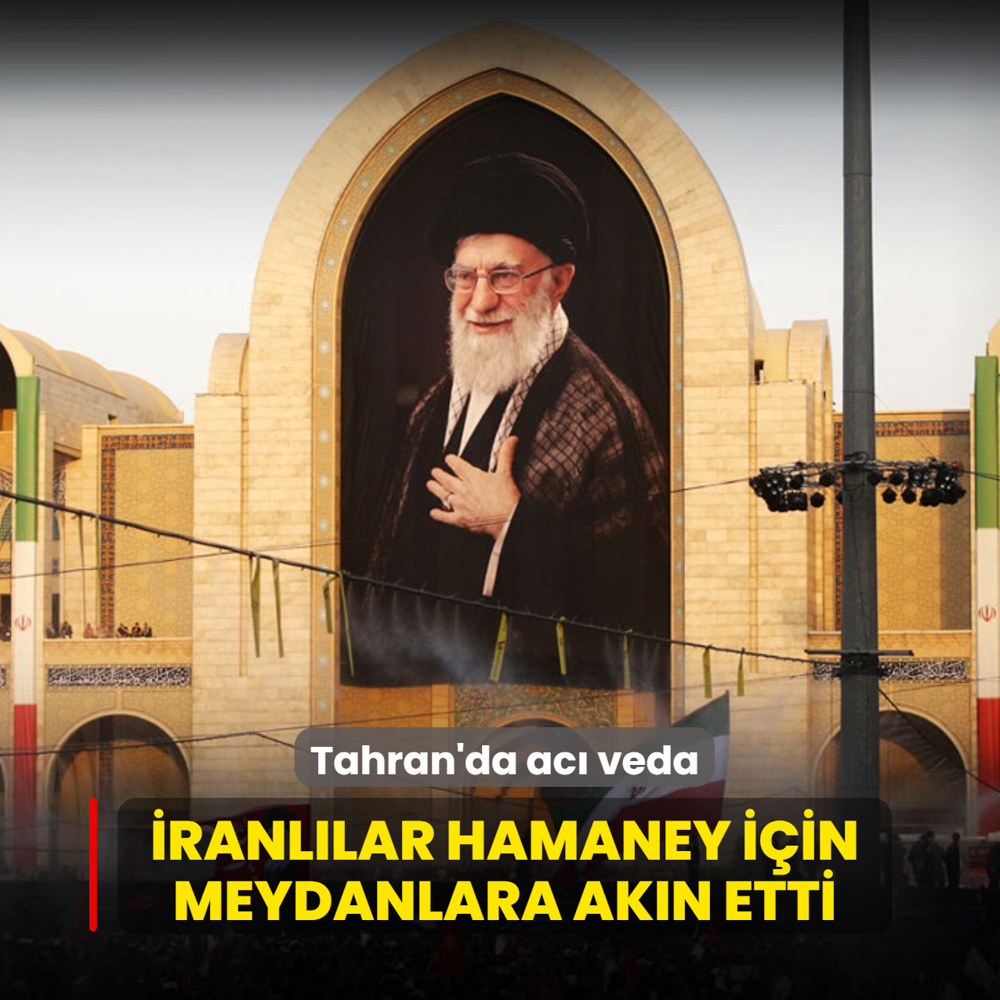 �ran'�n ac� g�n�: On binlerce �ranl� Hamaney i�in meydanlara ak�n etti