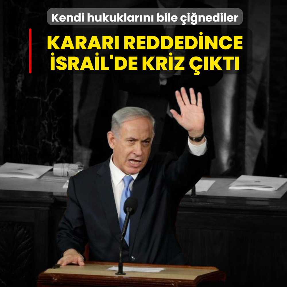 �srail'de kriz zirvede: Netanyahu h�k�meti mahkeme karar�n� reddetti
