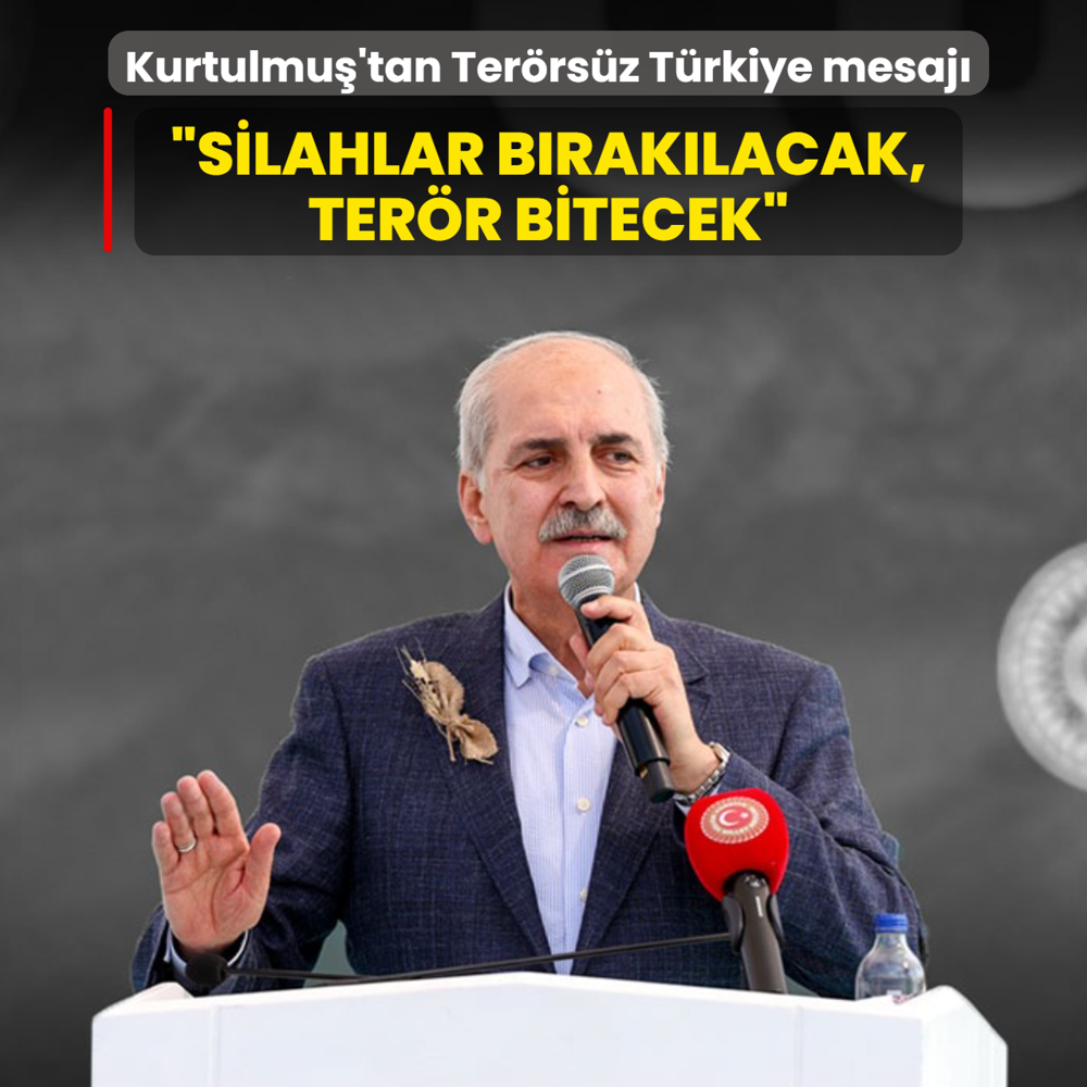 TBMM Ba�kan� Kurtulmu�'tan Ter�rs�z T�rkiye �a�r�s�